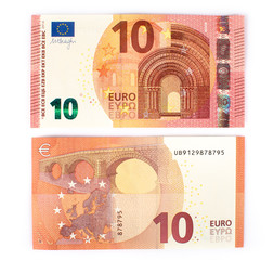 New ten euro banknote - obrazy, fototapety, plakaty
