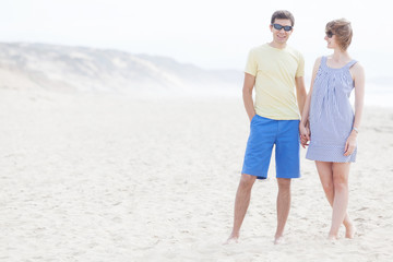 couple at the beach