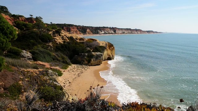 Maria Luisa beach in Albufeira, Portugal