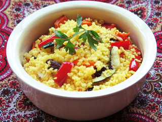 Couscous con verduras