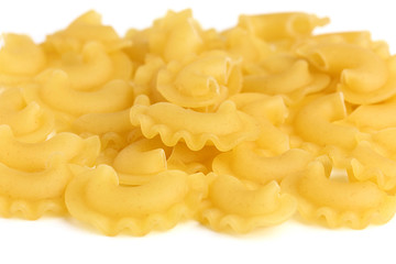 Dry macaroni,pasta.
