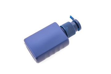 Plastic bottle isolated on white background