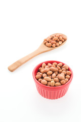 Peanut isolated on white background