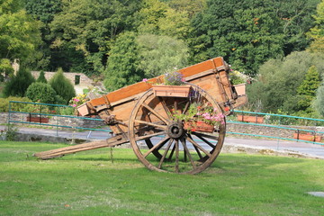 décor urbain village breton