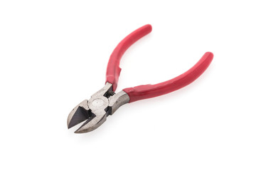 Pliers isolated on white background