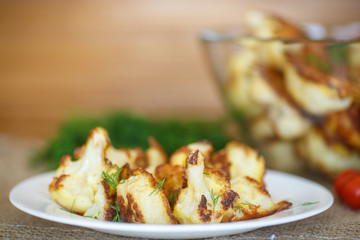 fried cauliflower