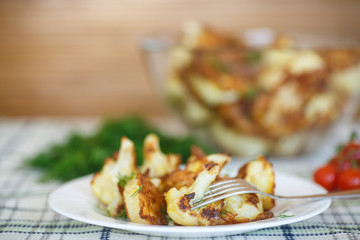 fried cauliflower