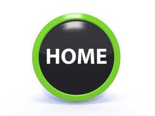 home circular icon on white background