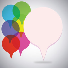Colorful Speech Bubbles