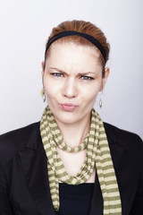 Woman Face Expression Portrait