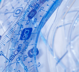 Plastic rulers
