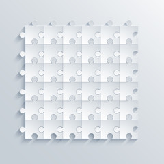 vector modern puzzle background