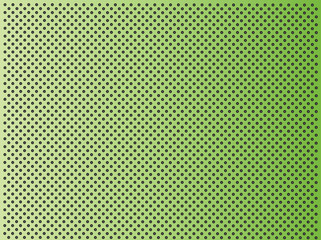 Metal perforated texture green background