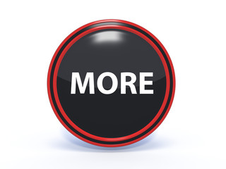 More circular icon on white background