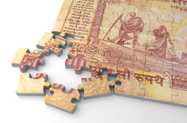 Indian Rupee Puzzle