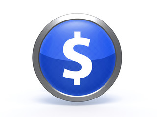 money circular icon on white background