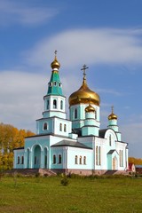 Fototapeta na wymiar The Church of St. Sergius of Radonezh