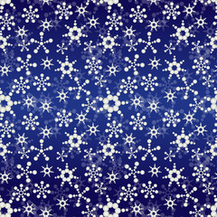 Christmas background with snowflakes