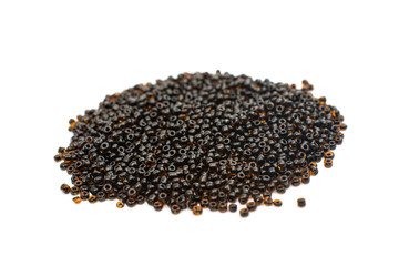 dark beads isolated