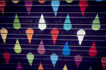 Graffiti gouttes design