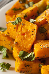 Organic Baked Butternut Squash