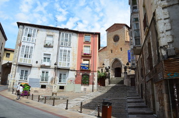 Fototapeta na wymiar Eglise San Gil à Burgos, Espagne 