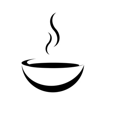 Suppe ohne Unterteller