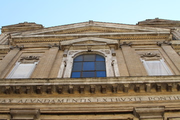 Roman architecture - church facade