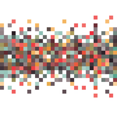 Abstract Pixel Vector Background