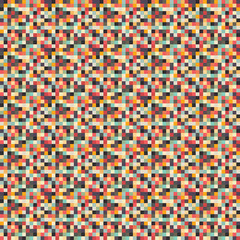 A retro style pixel art background