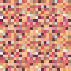 A retro style pixel art background