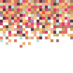 A retro style pixel art background