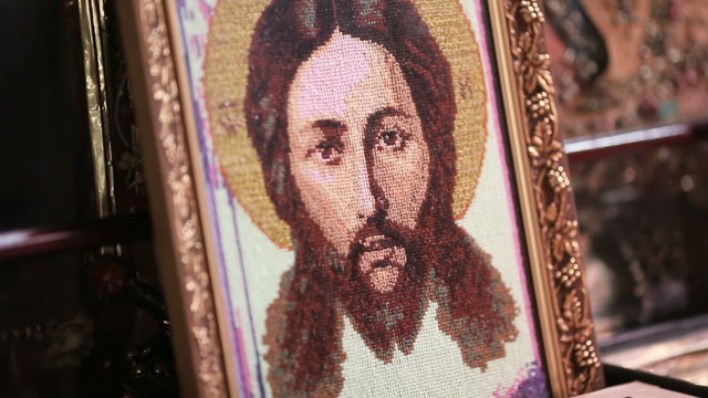 Orthodox Embroidered icons