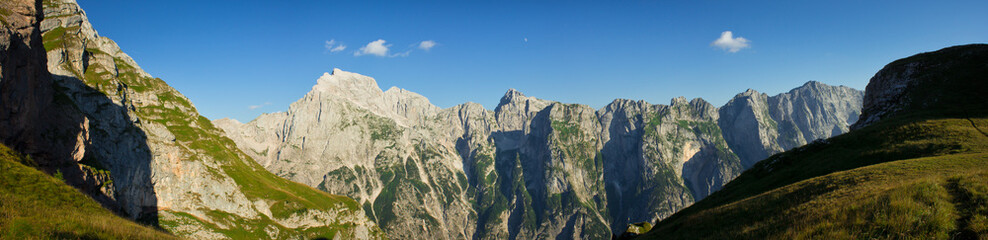 panorama from mangart