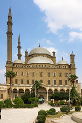 Fototapeta na wymiar The great Mosque of Muhammad Ali Pasha. Egypt