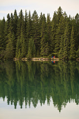Caadian lake reflections