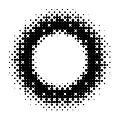 Halftone vector background