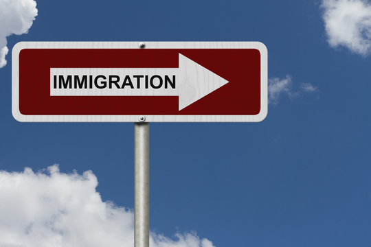The way to Immigration