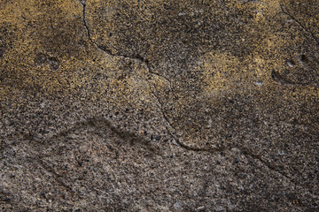 Surface of the stone gray and yellow colors