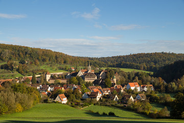 Fototapeta na wymiar Bebenhausen, Tübingen (de) Anfang Oktober