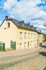 Fototapeta na wymiar Typical Luxembourg cityscape