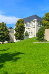 A view of a Luxembourg buildings