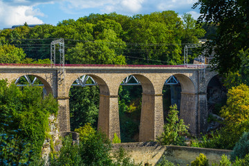 Fototapeta na wymiar Luxembourg's aqueduct
