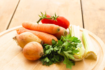 Vegetables for vegetable broth