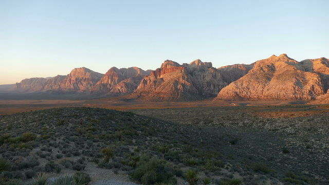 Red Rock Canyon Dawn - Las Vegas Nevada