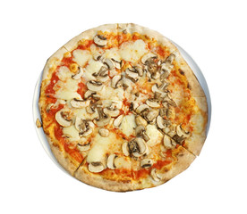 Pizza isolated with white back ground