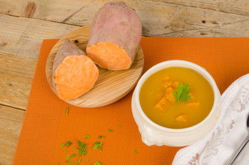 Sweet potato soup
