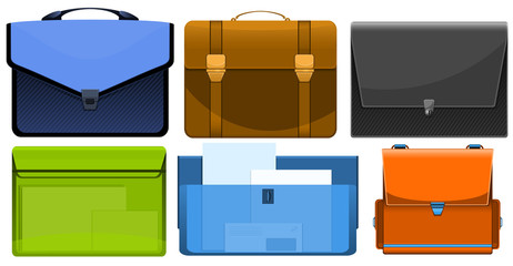 the different briefcases