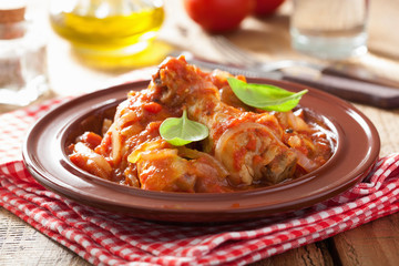 italian chicken cacciatore