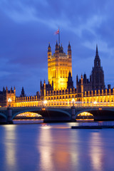 Fototapeta na wymiar House of Parliament London